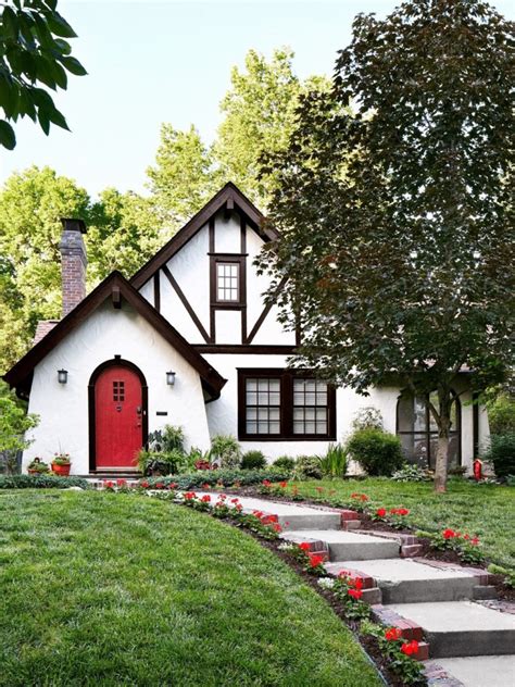 small tudor homes|single story tudor style homes.